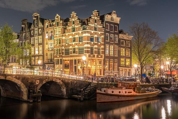 Amsterdam by night | Marinapark Volendam