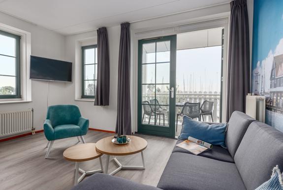 Interieur van een bungalow | Marinapark Volendam