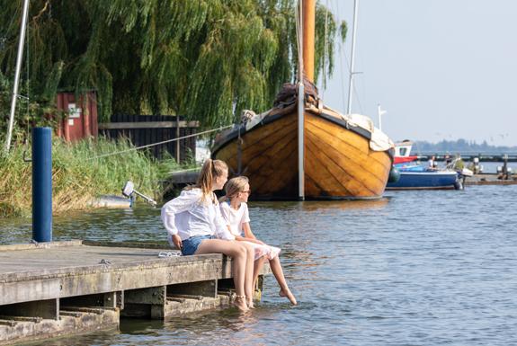 Steiger aan het Markermeer | Marinapark Volendam